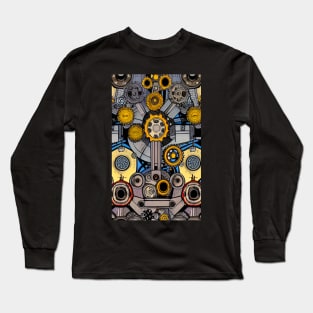 Abstract mechanism Long Sleeve T-Shirt